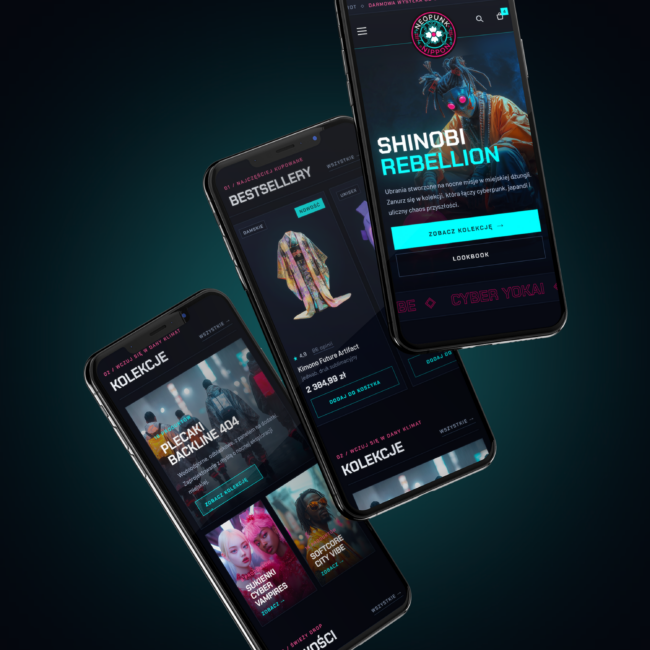 neopunk web design